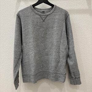 Uniqlo Men's Essentials Ribbed Pullover Sweatershirts, size medium